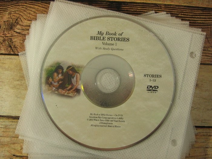 My Book of Bible Stories DVD Set Vol.1-10 2003 Watch Tower Bible 116 Stories