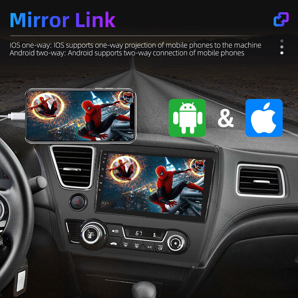 For Toyota Corolla 2009-2013 32G Android 13 Car Stereo Radio GPS Navi BT Carplay