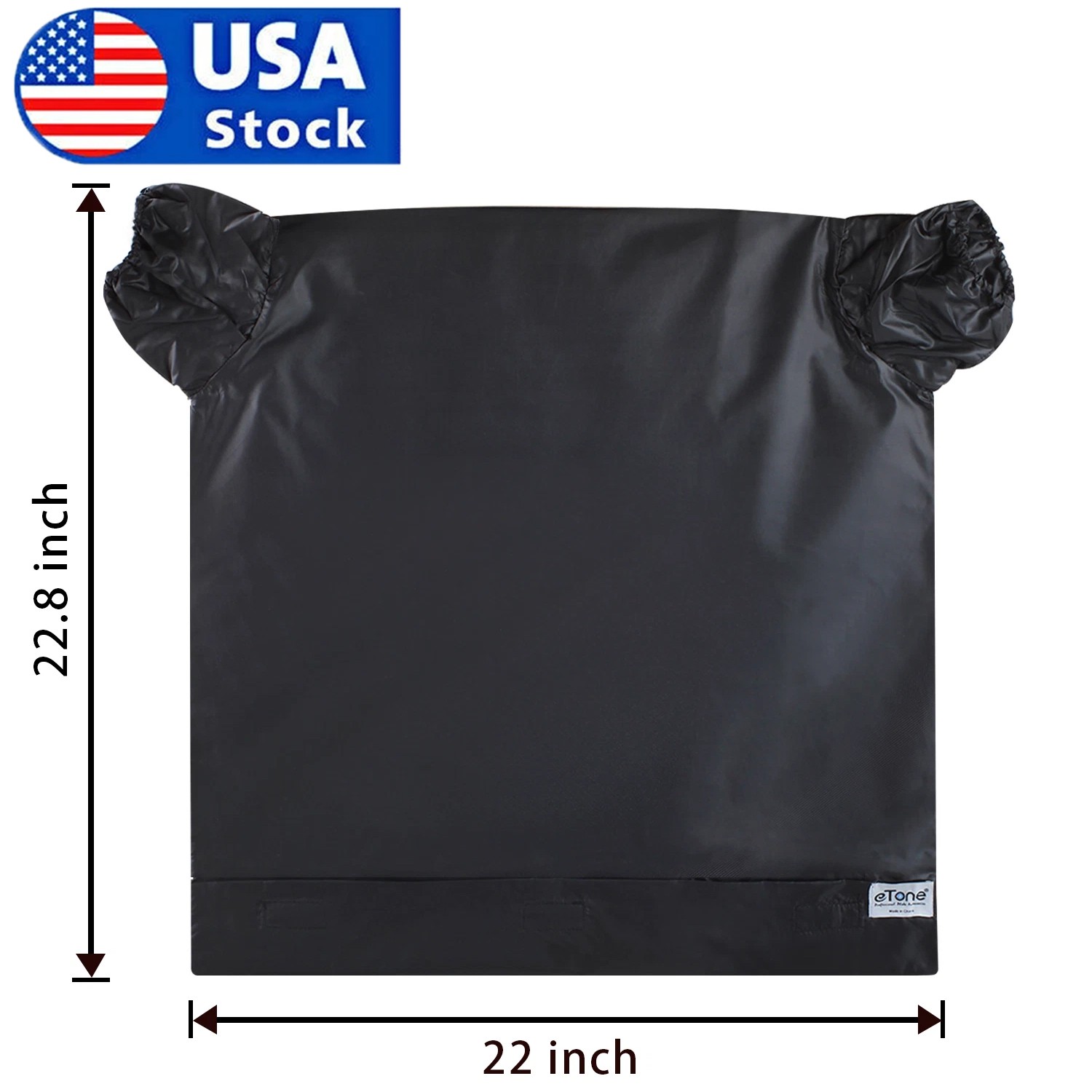 Outdoor Film Changing Developing Darkroom Zipper Bag Double Layer Load 56x58cm