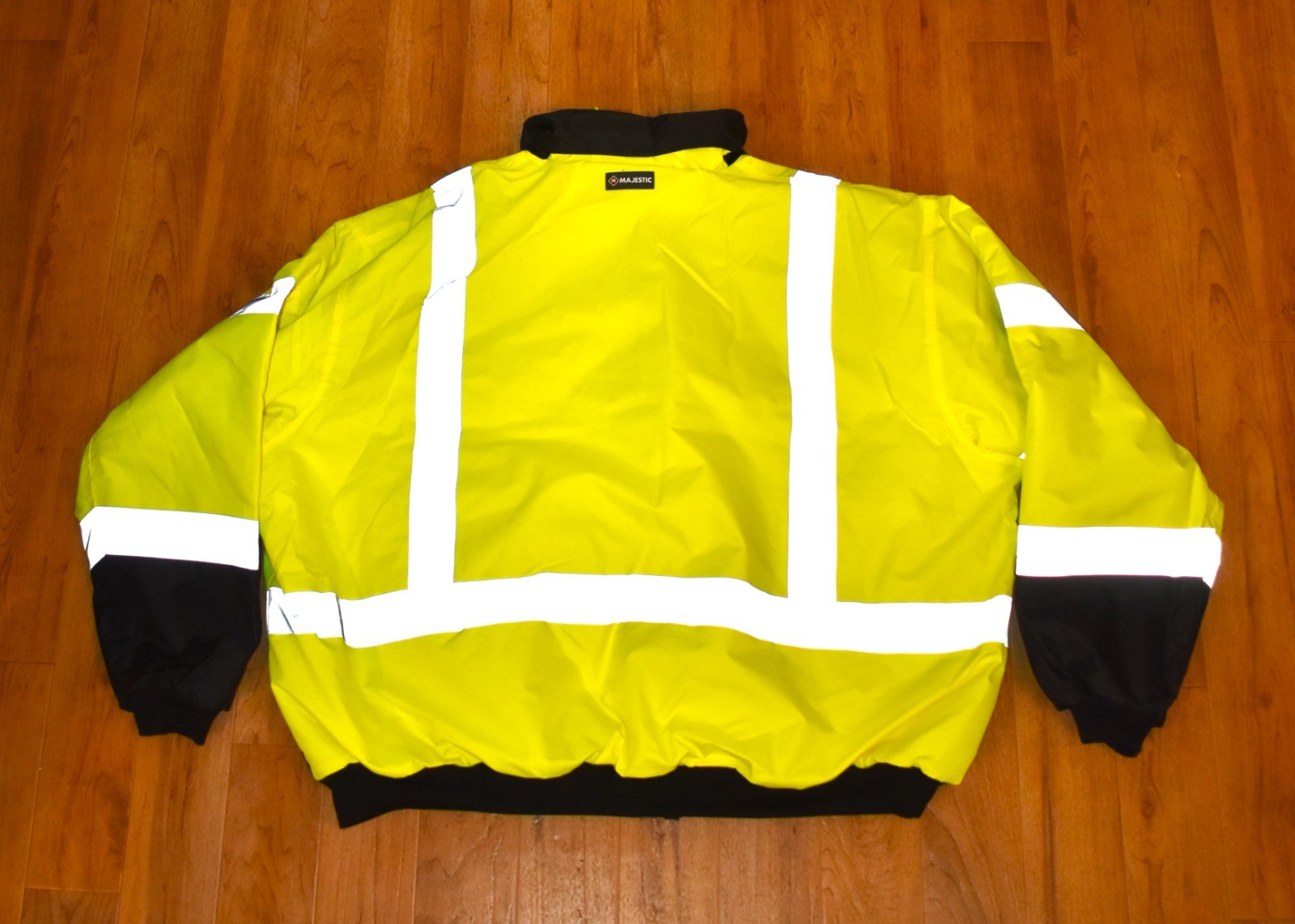 Majestic 5X 75-1313 High Visibility Bomber Jacket ANSI Class 3 Type R Waterproof