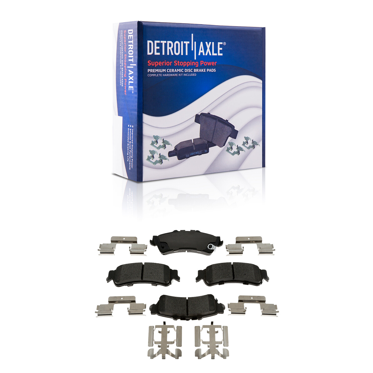 12" Front & 12.78" Rear Drilled Rotors Brake Pads for Chevy Silverado GMC Sierra