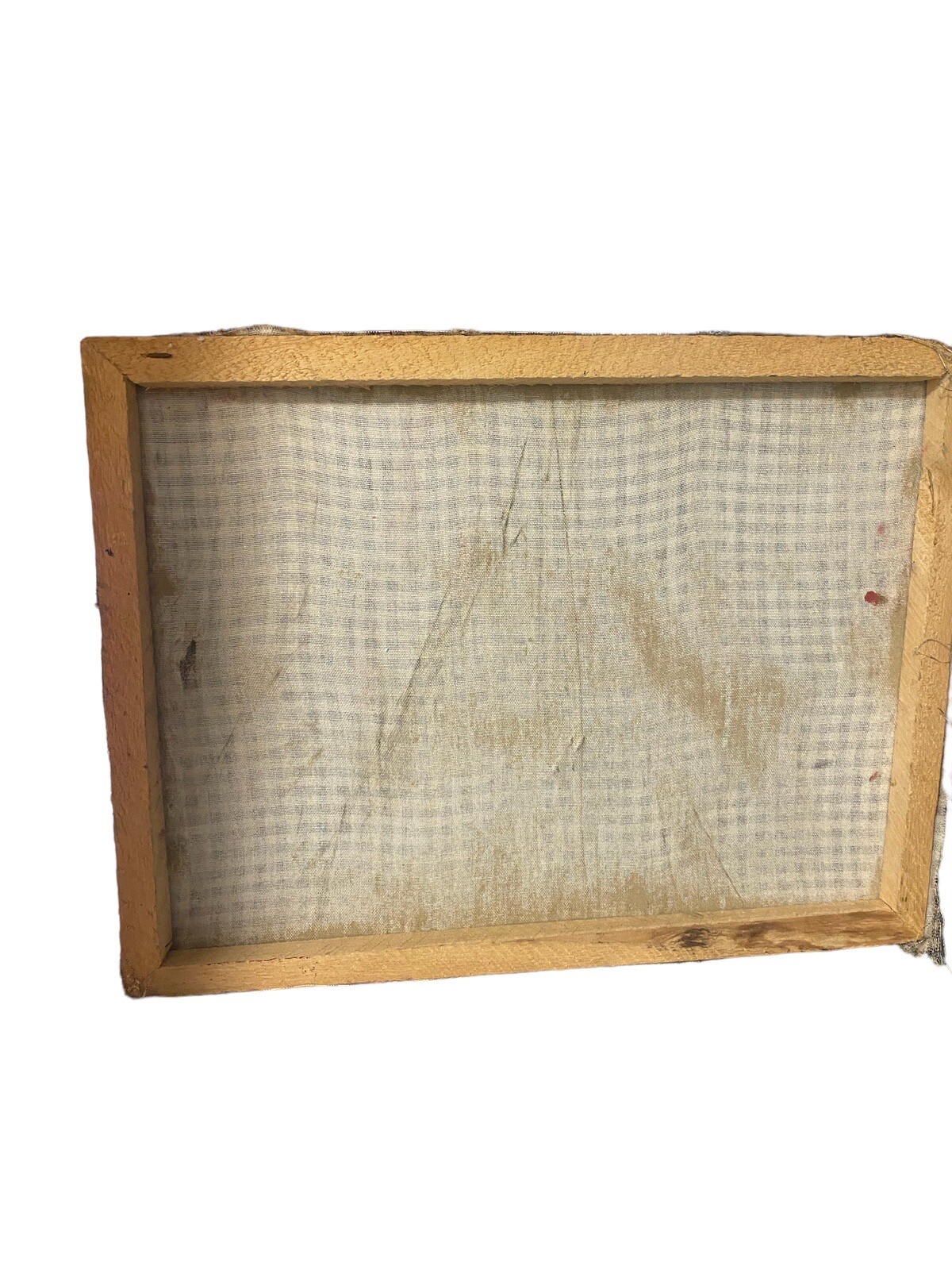 Art Painting Haitian Folk Women At Market Haiti Stretched Fabric Home Decor