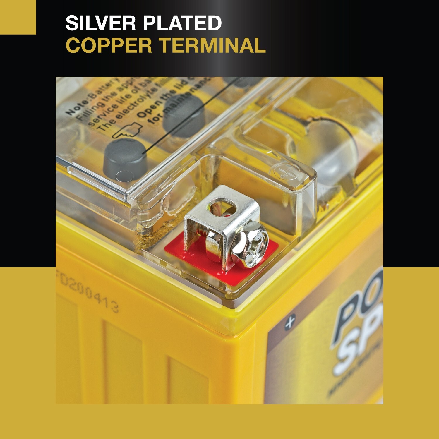 12V 9AH YTX9-BS Gel Replacement for Motorcycles, ATV, Maintenance Free Battery