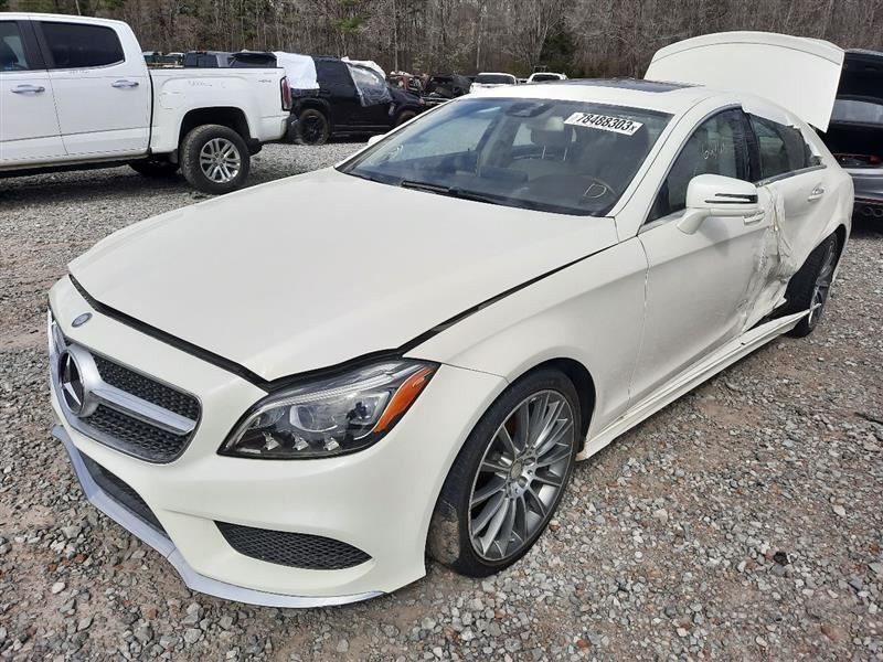 15-18 MERCEDES CLS-CLASS OEM FRONT SEAT BELT RETRACTOR GRAY DRIVER LEFT