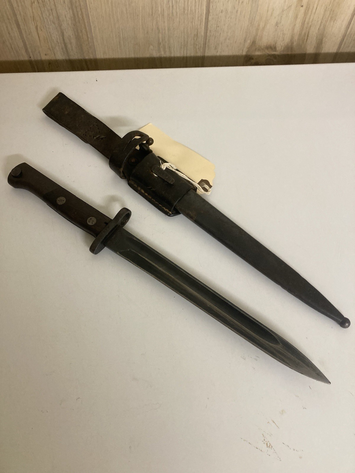 Yugo M48 Mauser Bayonnet With Scabbard And Frog Number Matching.