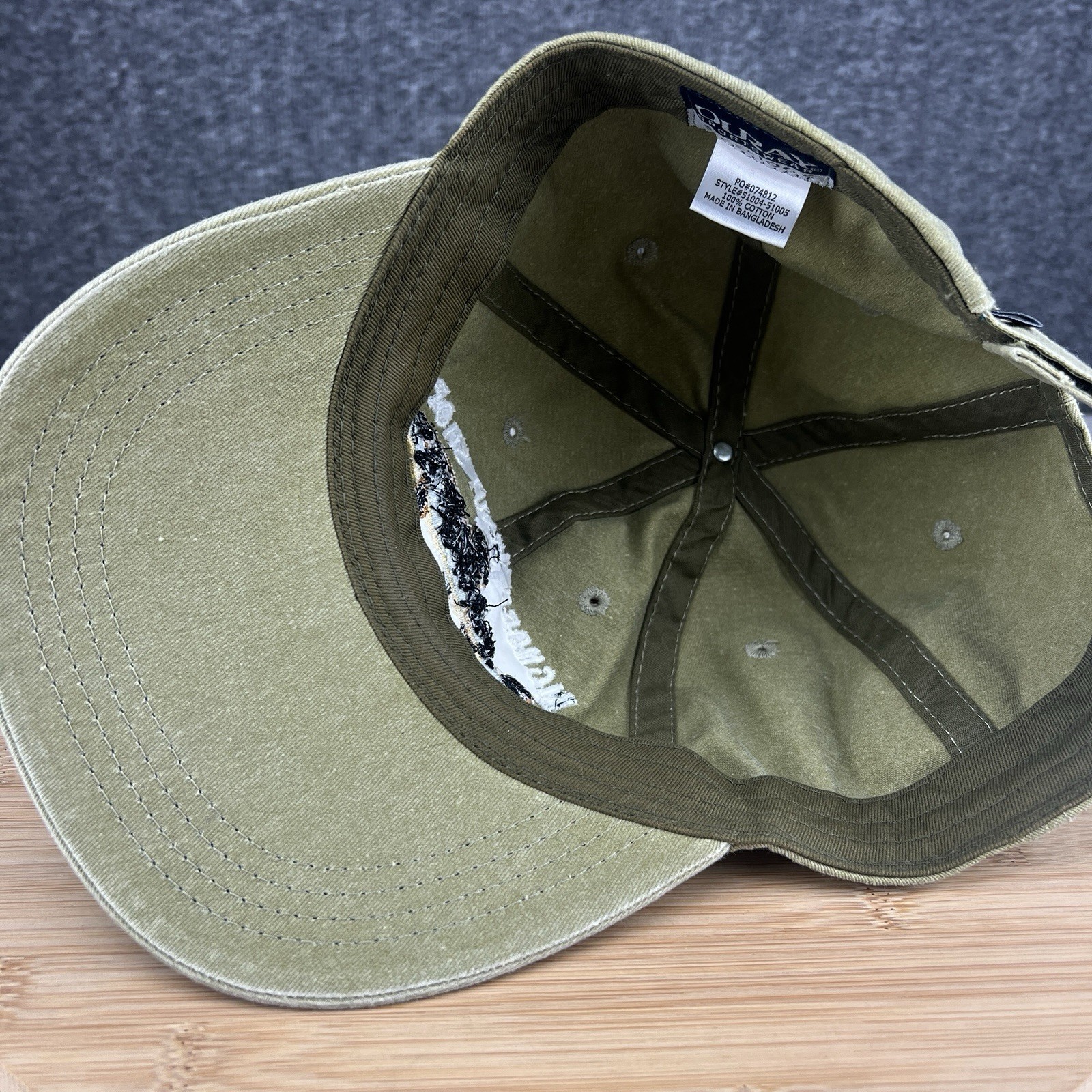 Bighorn Trout Shop Montanan Hat Cap Strapback OSFM Ouray Green Fishing