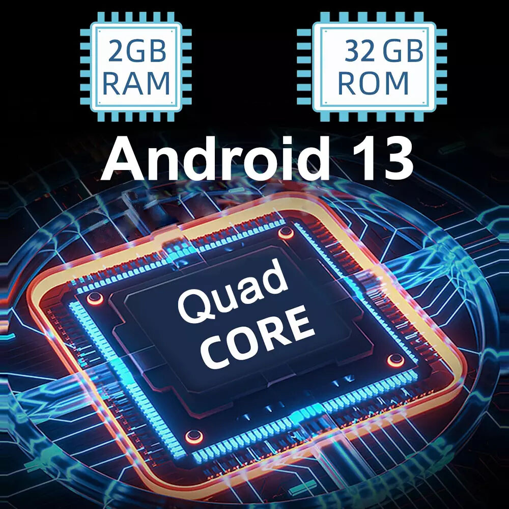 For Toyota Corolla 2003-2008 Android 13 Car Stereo Radio GPS Navi Player WIFI BT