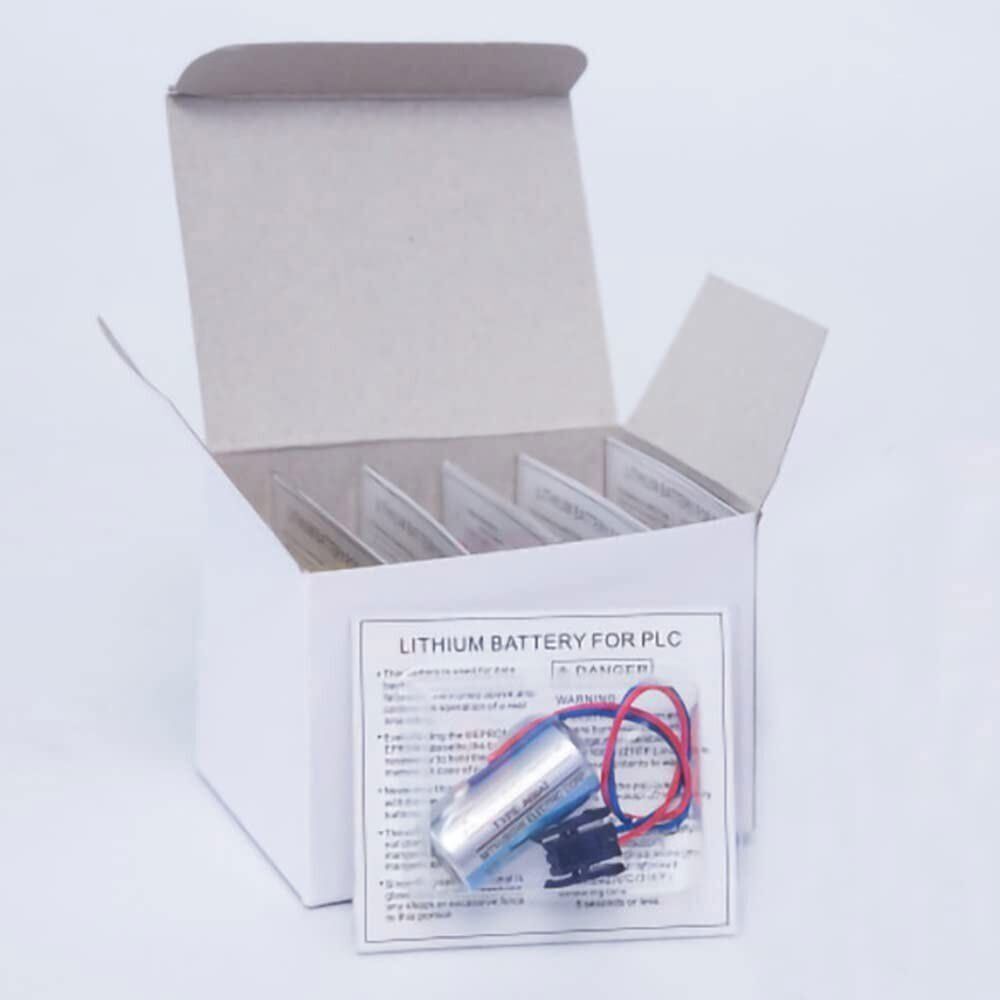 LOT (1-100 Pack) Mitsubishi A6BAT ER17330V/3.6V Size 2/3A PLC LI-ion Battery US