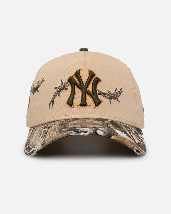 NEW YORK YANKEES 'REAL TREE EDGE GRIT' 9FORTY A-FRAME SNAPBACK Hat