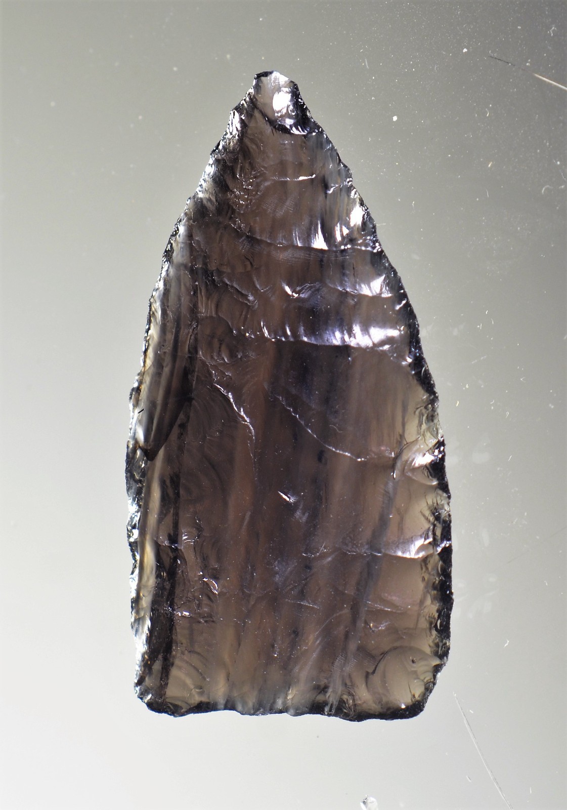 Authentic Modern Reproduction of Pre 1600 Pacific Northwest Obsidian Arrowhead