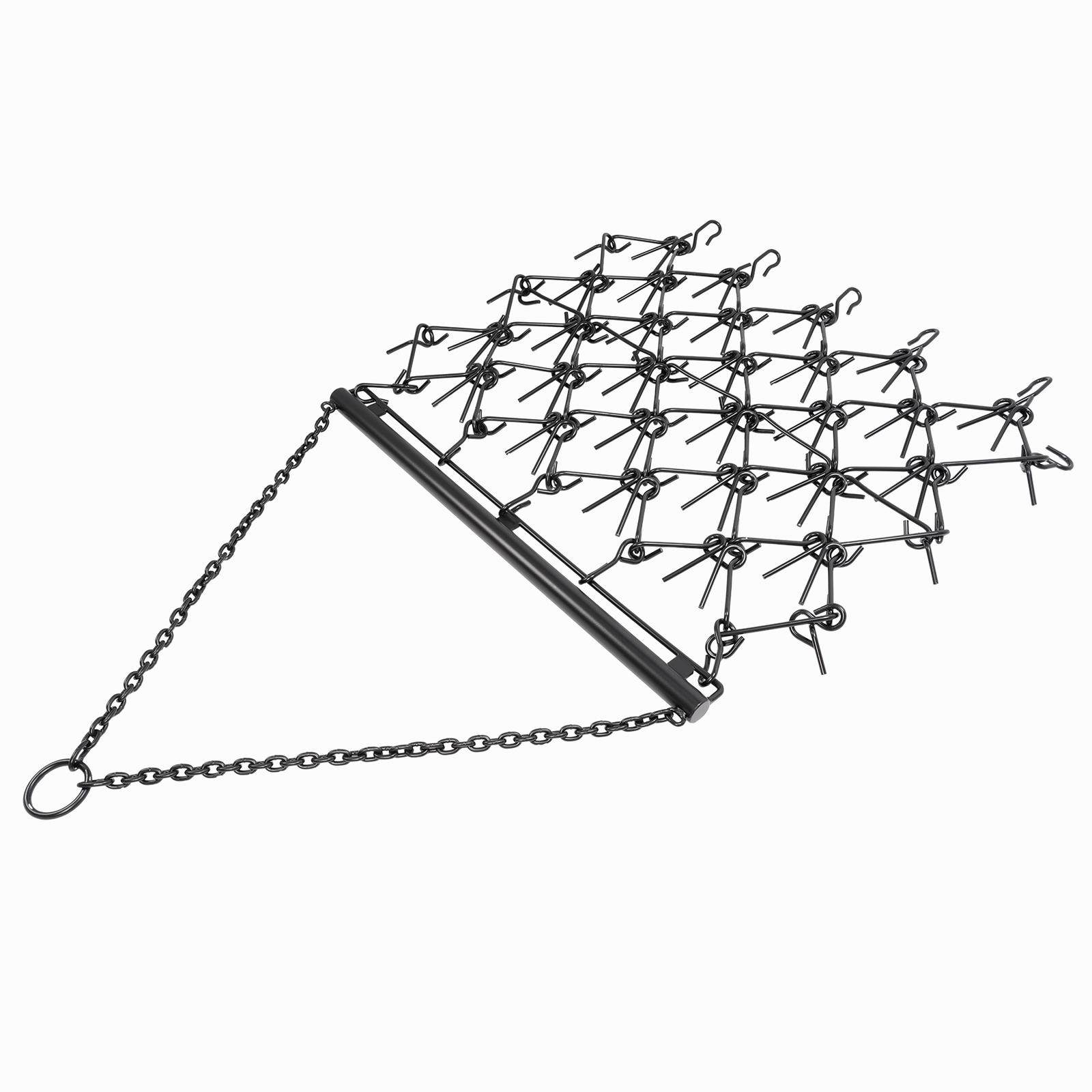 4FT X 4FT Heavy Duty Drag Harrow For ATV UTVs Leveling Grading Powder Coated