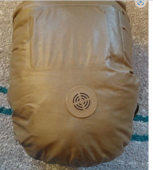 USMC SealLine Sleep System Waterproof Compression Sack used good USGI bag coyote