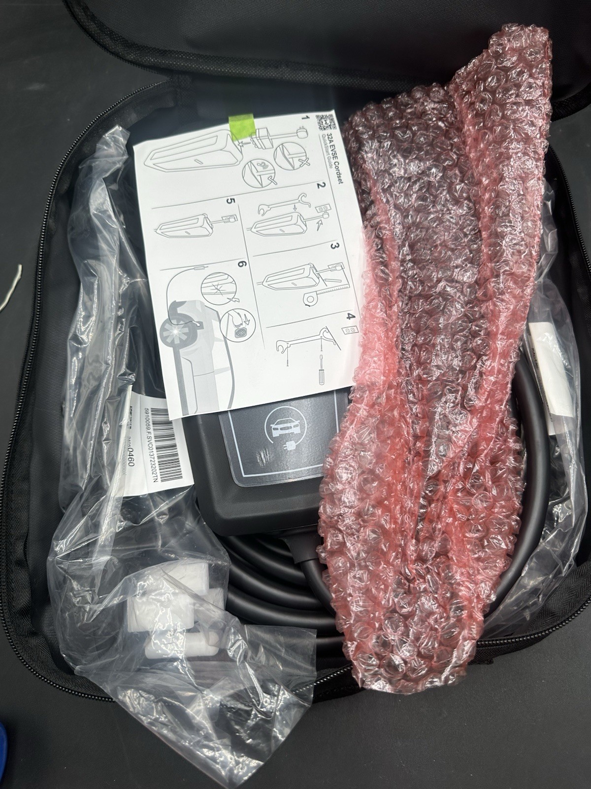 MERCEDES BENZ EQS EQB WEBASTO EV CHARGER OEM HOME CHARGING PLUG-IN CABLE CORD