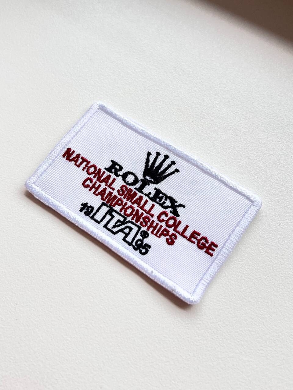 ONE LOT X3 ROLEX EMBROIDERED PATCH TENNIS CROWN CUP ROLEX WATCH CHAMPIONSHIP