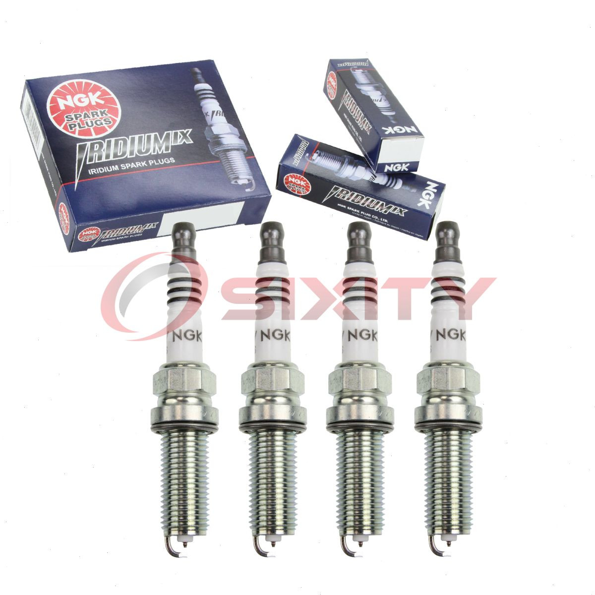 4 pcs NGK Iridium IX Spark Plugs for 2013-2017 Honda Accord 2.0L 2.4L L4 - tx