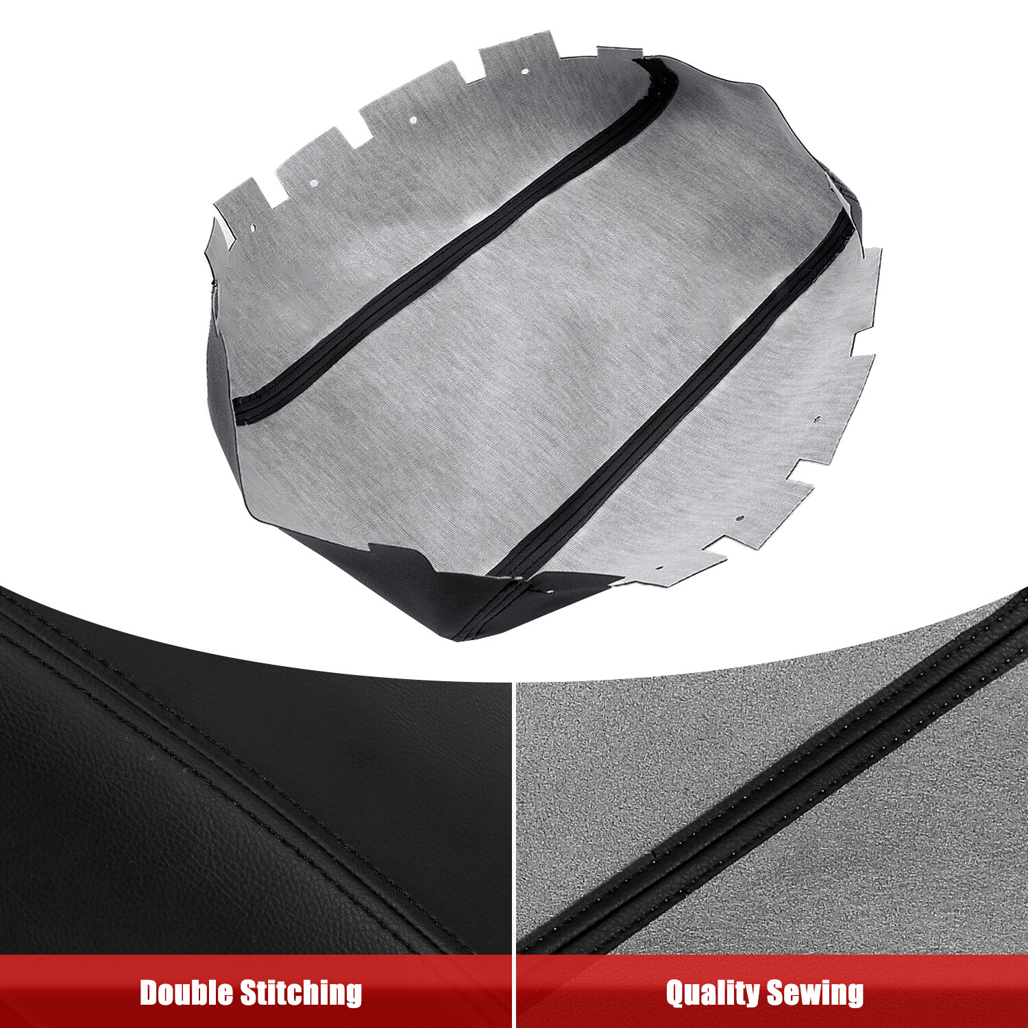 Fits 2013-2018 Nissan Altima Leather Console Lid Armrest Replacement Cover Black