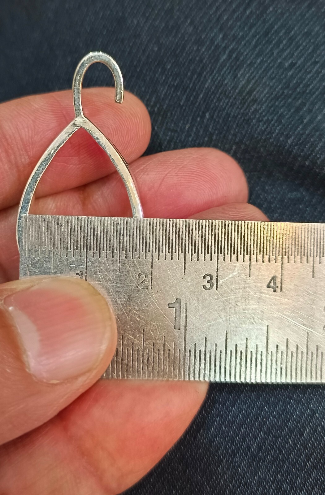 New XXX Huge Thick Solid Open Loop Bail 925 Sterling Silver Findings Repair 35mm