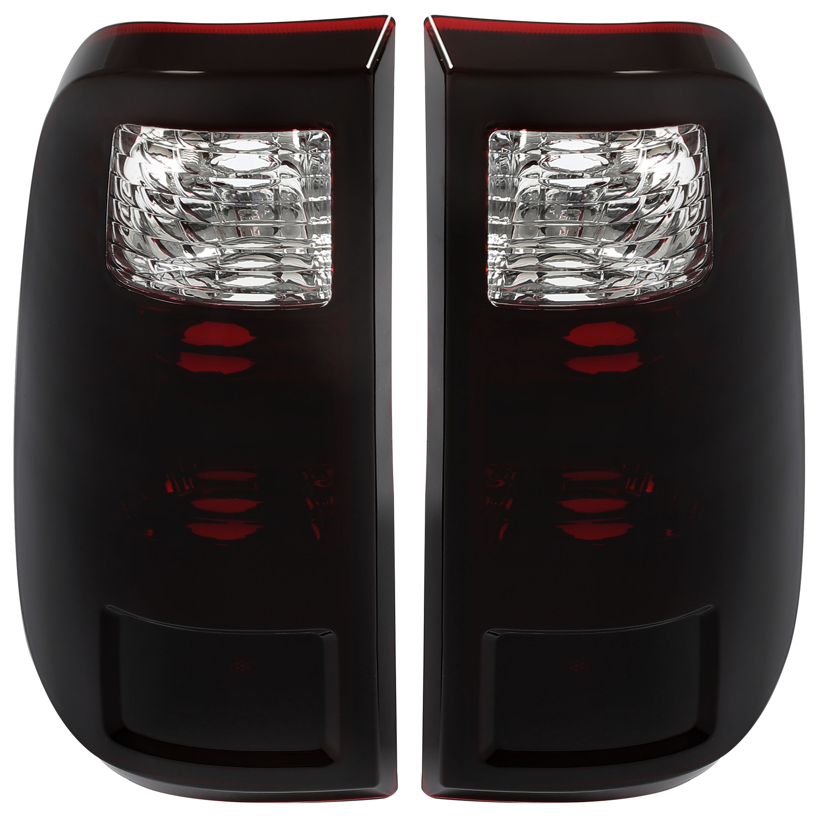 Red Smoke For Ford F250 F350 F450 F550 Super Duty 2008-2016 Tail Lights Pair