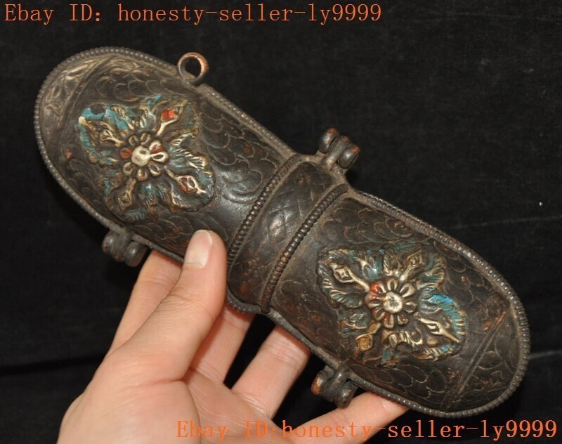 Tibetan Buddhism temple bronze Vajra Dorje Phurpa Exorcism Talisman