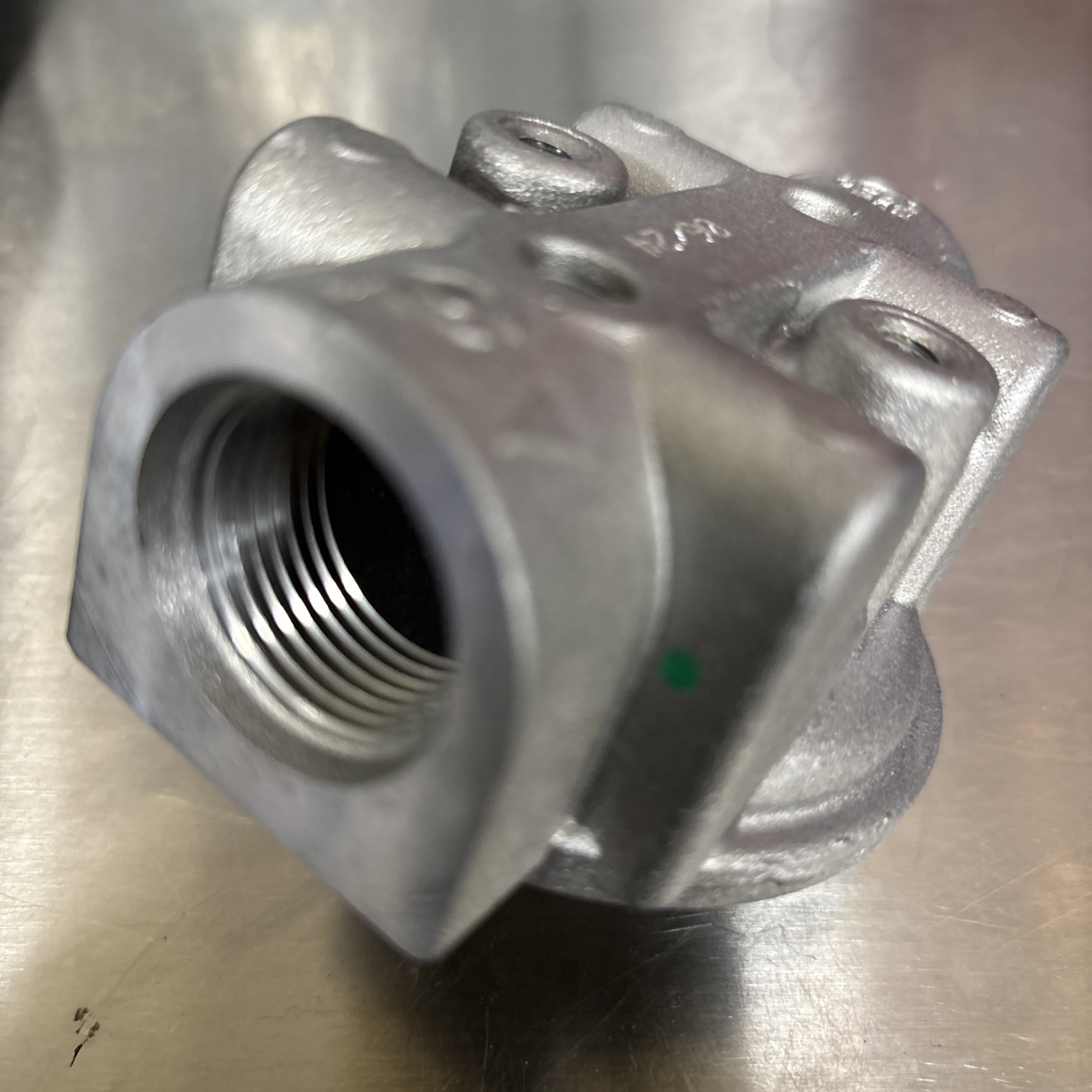 Mini Excavator M26X R3/4 BSPT Hydraulic Filter Adapter