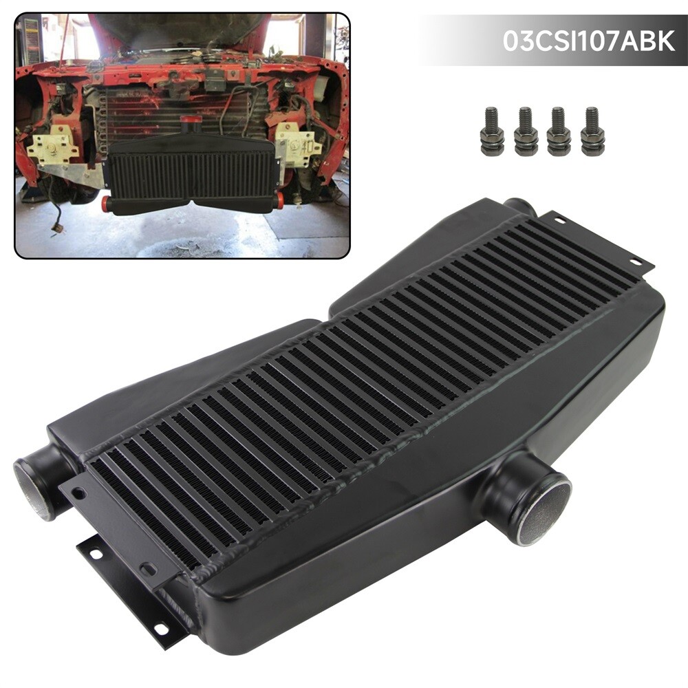 Universal FMIC Bar & Plate Twin Turbo Intercooler Custom (2 In /1 Out) 400-800HP