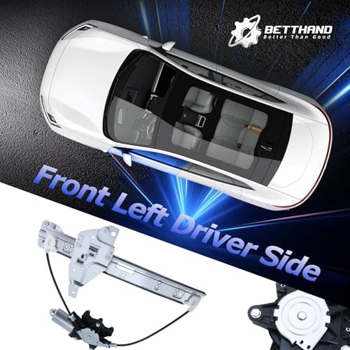 Rear Left Power Window Regulator with Motor for 2006-2013 Chevy Impala, 2014