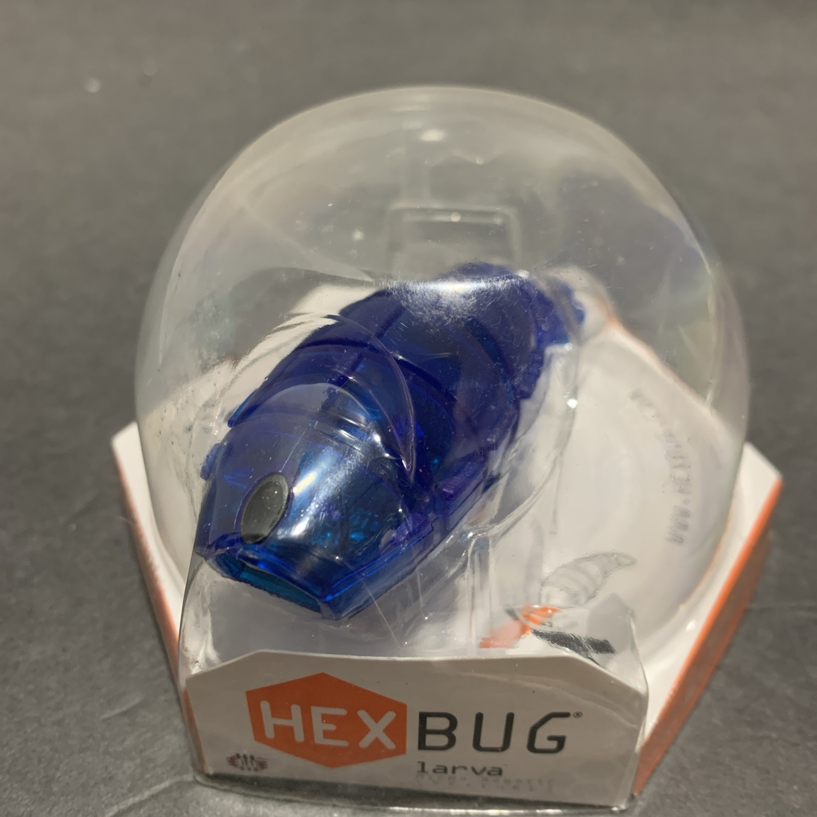 HEXBUG LARVA - MICRO ROBOTIC CREATURE - BATTERY POWERED Blue