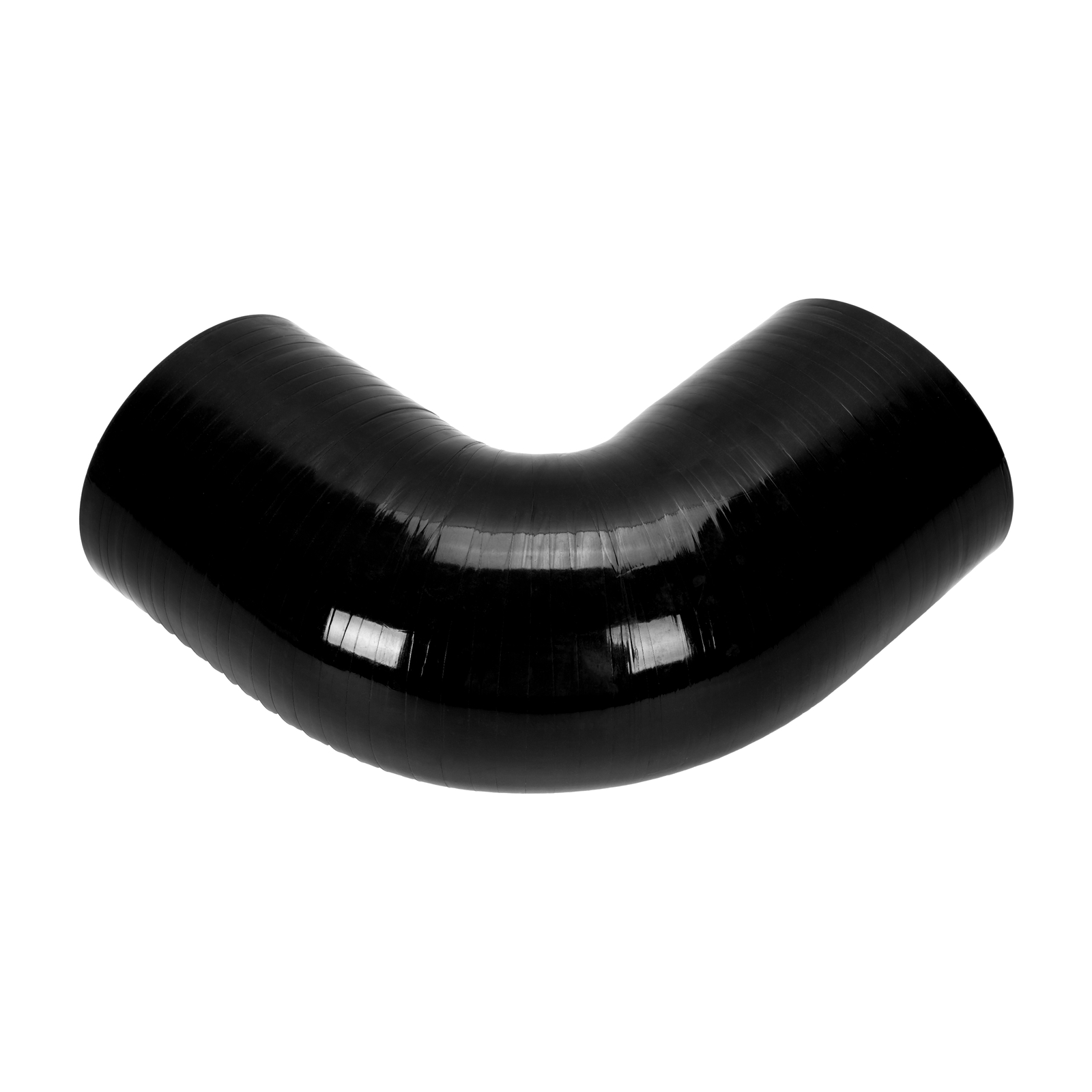 2.5'' 90 Degree Elbow Rubber Hose Coupler Intercooler Pipe Black-Red Universal