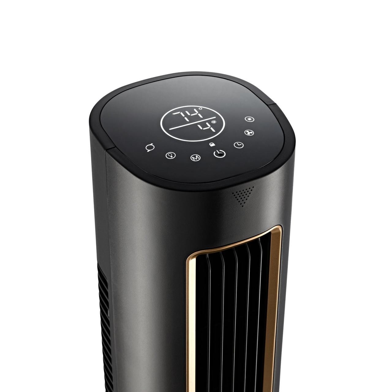 Lasko DST100 Pinnacle 40” Tower Fan 32 ft/s Airflow, Quiet 24dB, 90° Oscillation