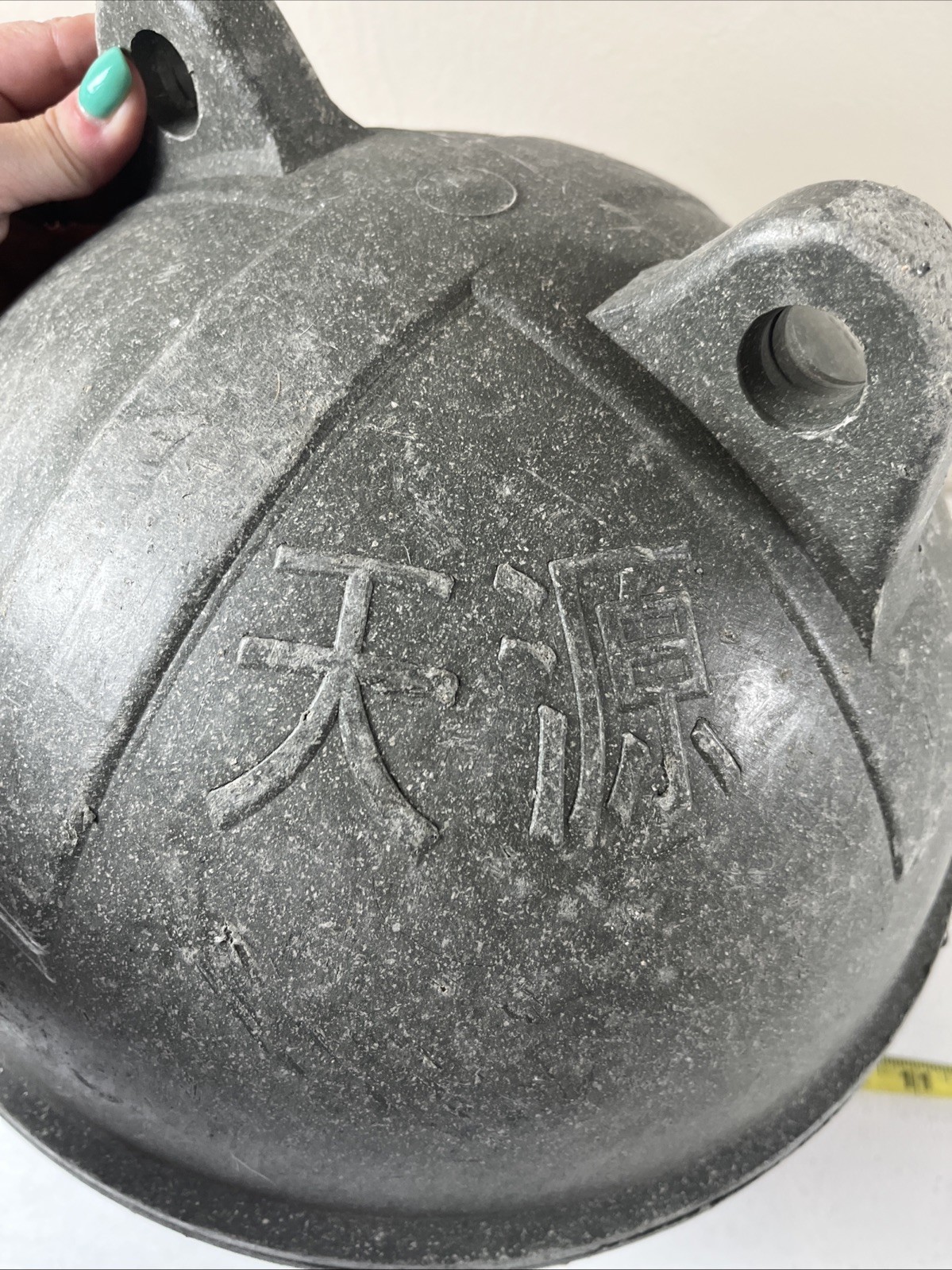 Japanese Large Heavy Plastic Fishing Bouy Float 38 Inches Around And Up/down