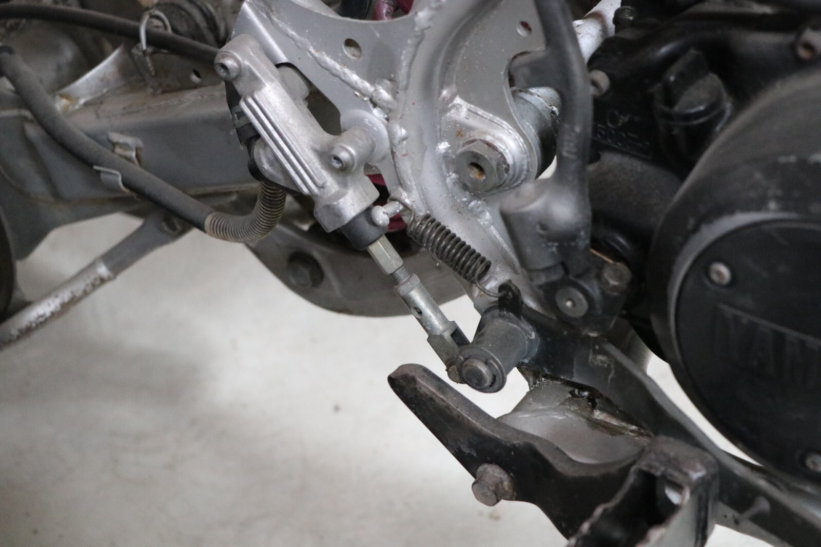 NEW OEM Rear Brake Pedal Spring Yamaha Banshee Blaster Raptor Warrior YFZ450