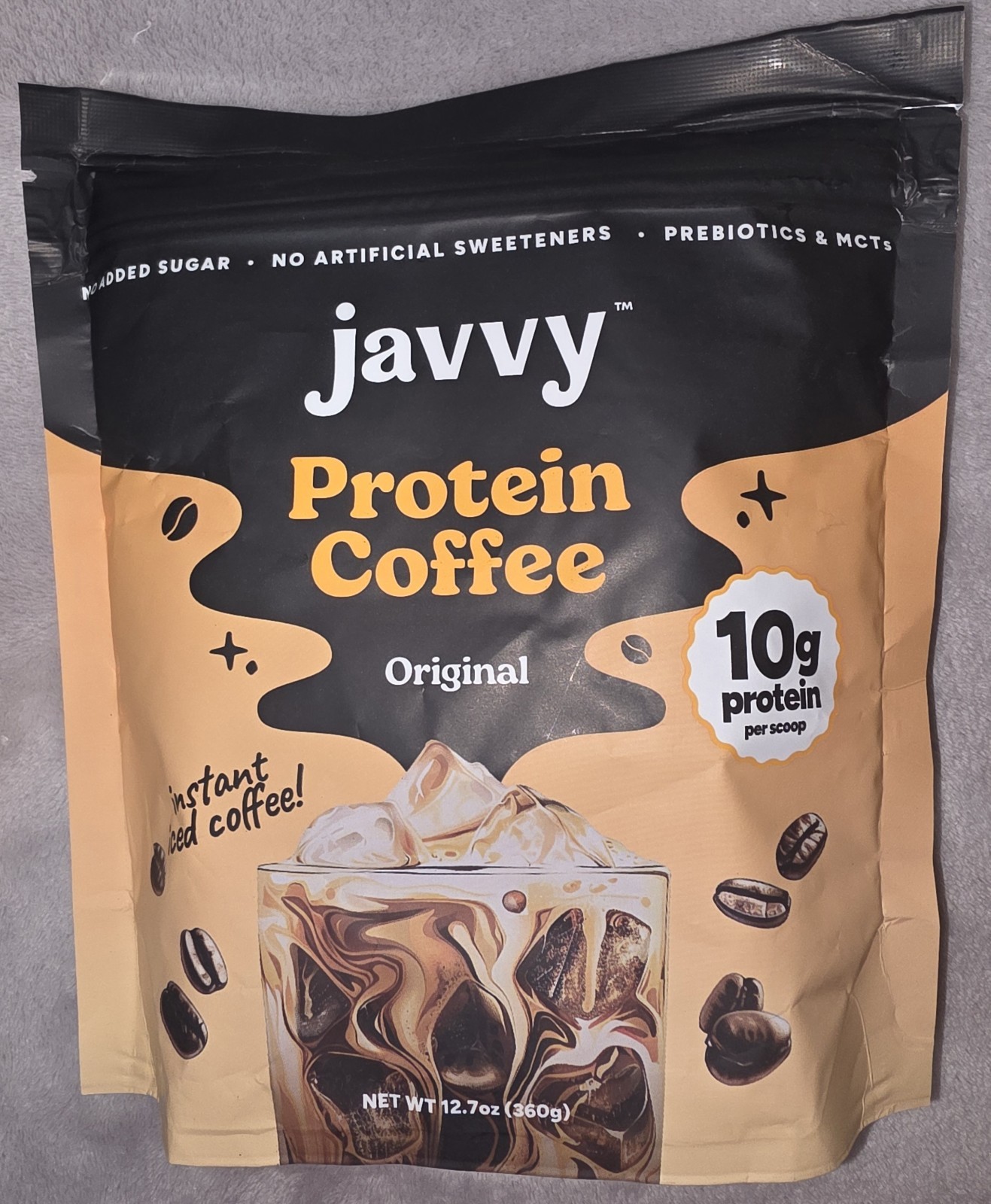 Javvy Original Protein Iced Coffee - Premium Whey Protein EXP 9/2027