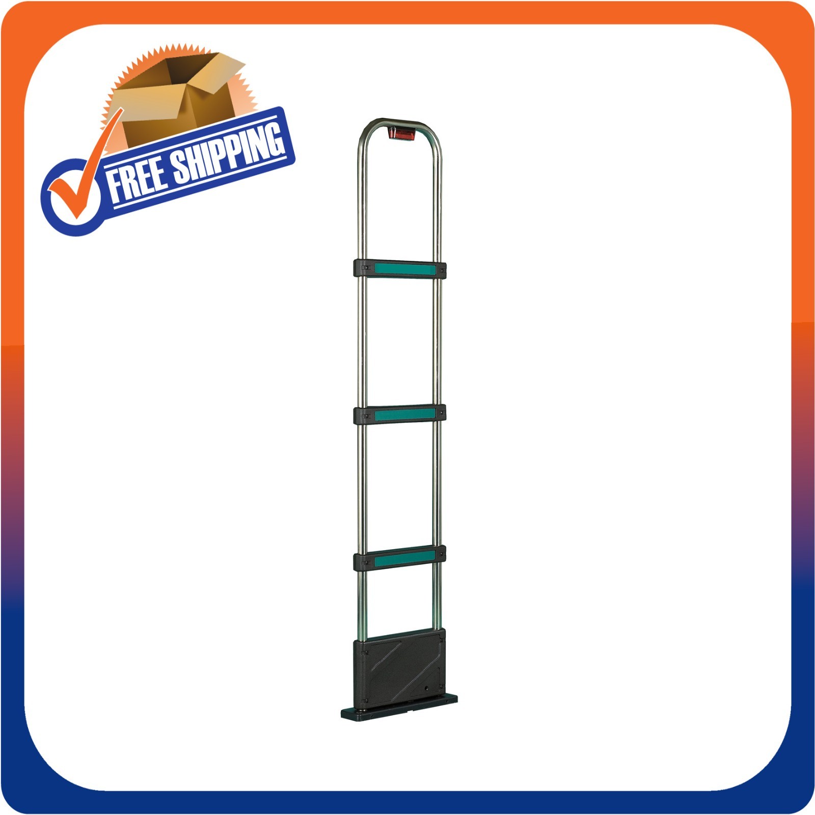 NEW CHECKPOINT COMPATIBLE RF 82MHZ SECURITY SYSTEM EAS W/BASEPLATE - MADE IN USA