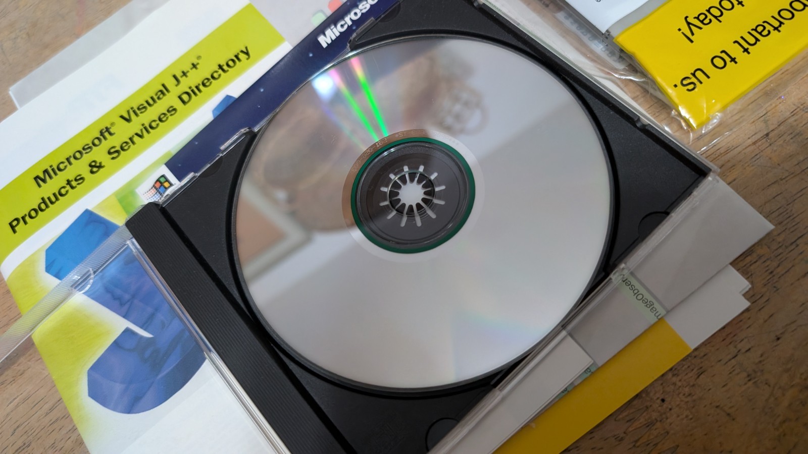 Microsoft Visual J++ Professional Edition Java Open Box CD-ROM