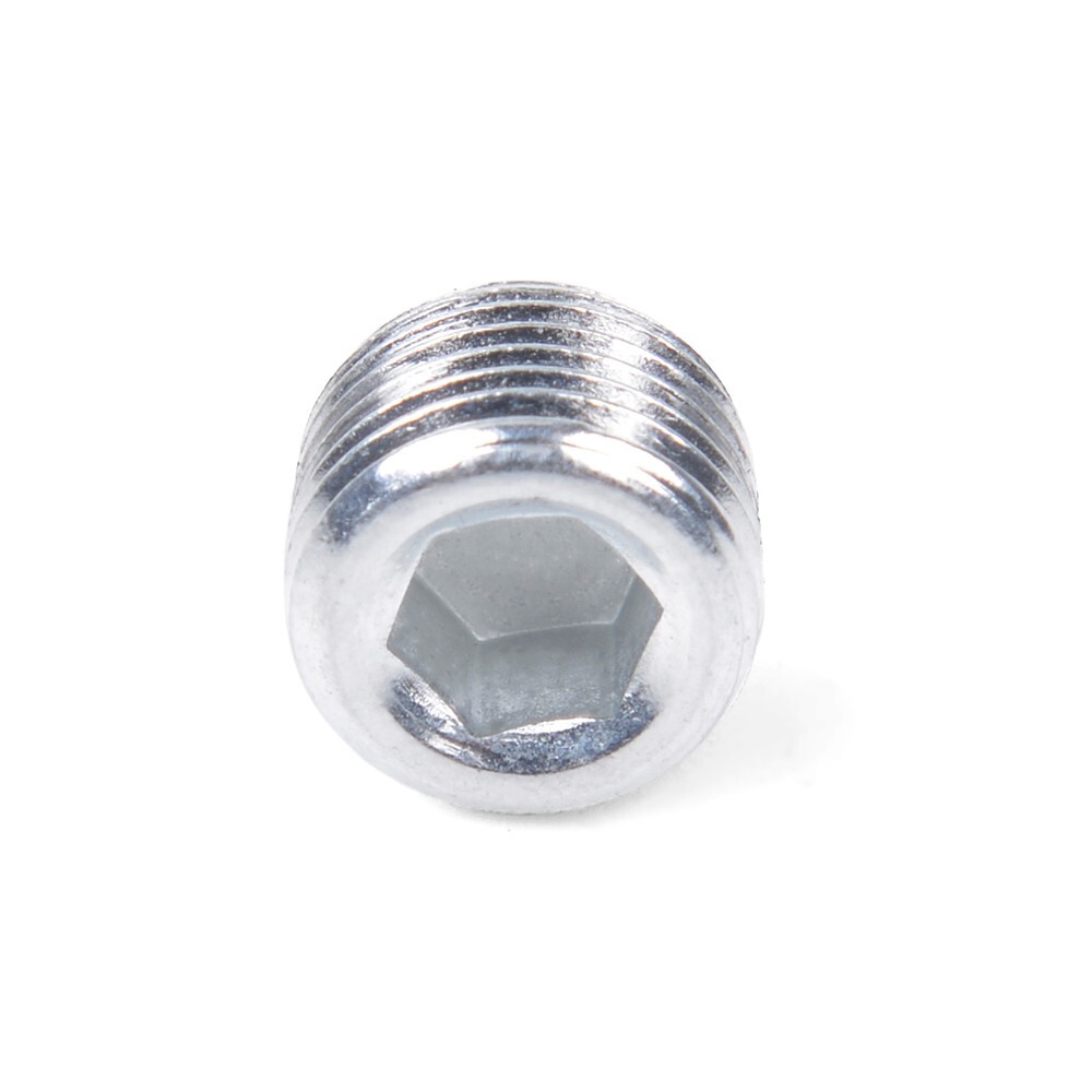 2Pcs Fuel Pressure Fitting 6AN Male to Female + 1/8 NPT Gauge Port Hose Adapter