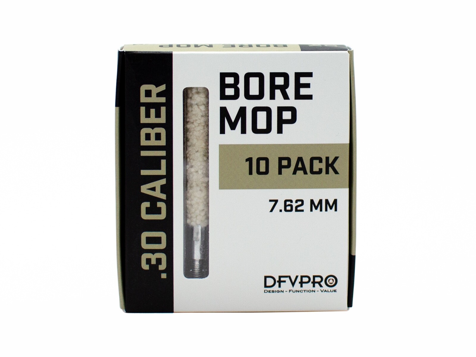 .30 Caliber Bore Mops 10 Pack