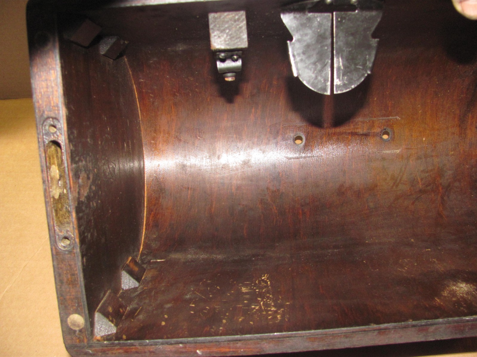 Singer Sewing Machine 99 128 Bentwood 3/4 Size Carrying Case Top Lid Only