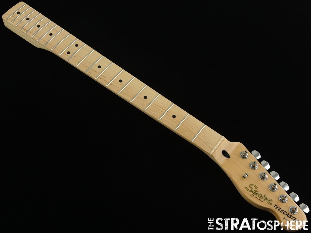 Fender Squier Affinity Series Telecaster Thinline NECK & TUNERS Tele Maple