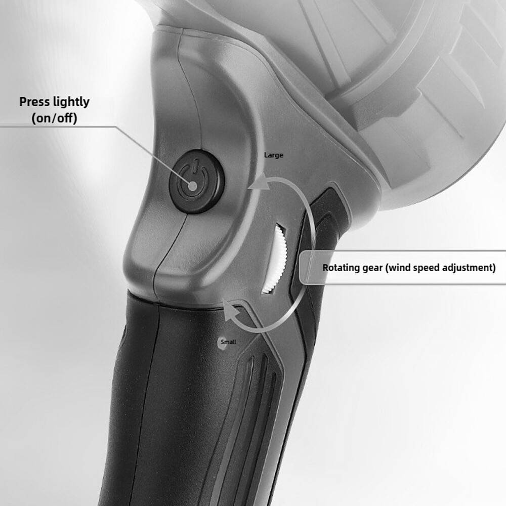 210W Electric Jobsite Air Blower for Ryobi 18v Cordless Leaf Blower Handheld