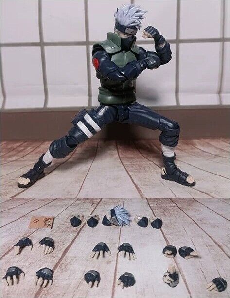 NEW SHF Ninja Figure Hatake Kakashi 6" Action Figure WITH BOX SET