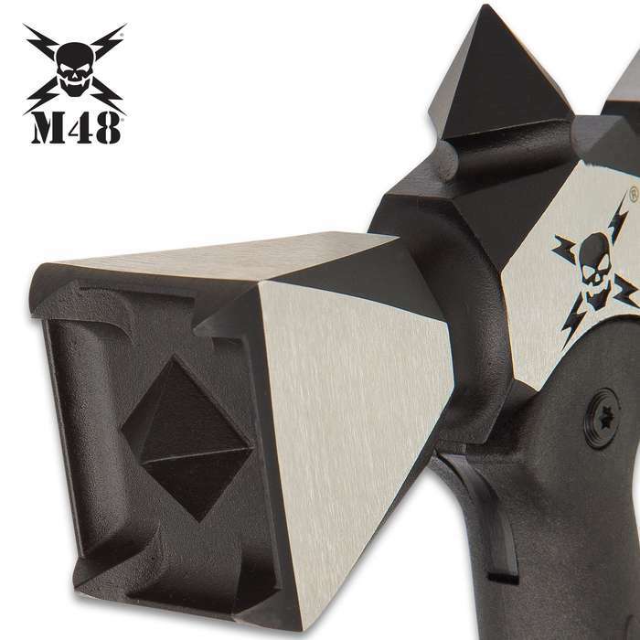 M48 Double Headed Viking Battle War Hammer Survival Hunting Tactical Axe Knife