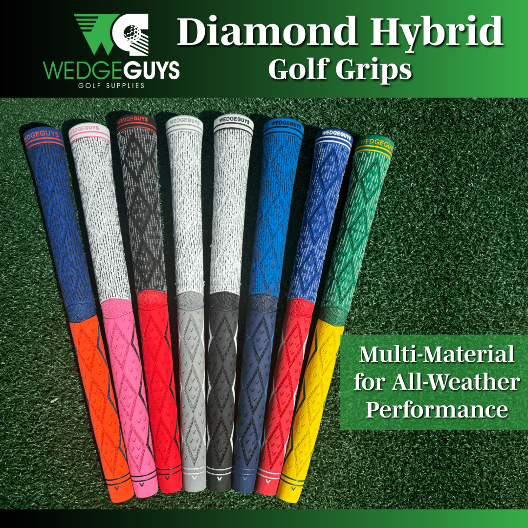 NEW Wedge Guys Hybrid Golf Grips 1/3/7/13 Midsize/Standard - Regrip with Pride