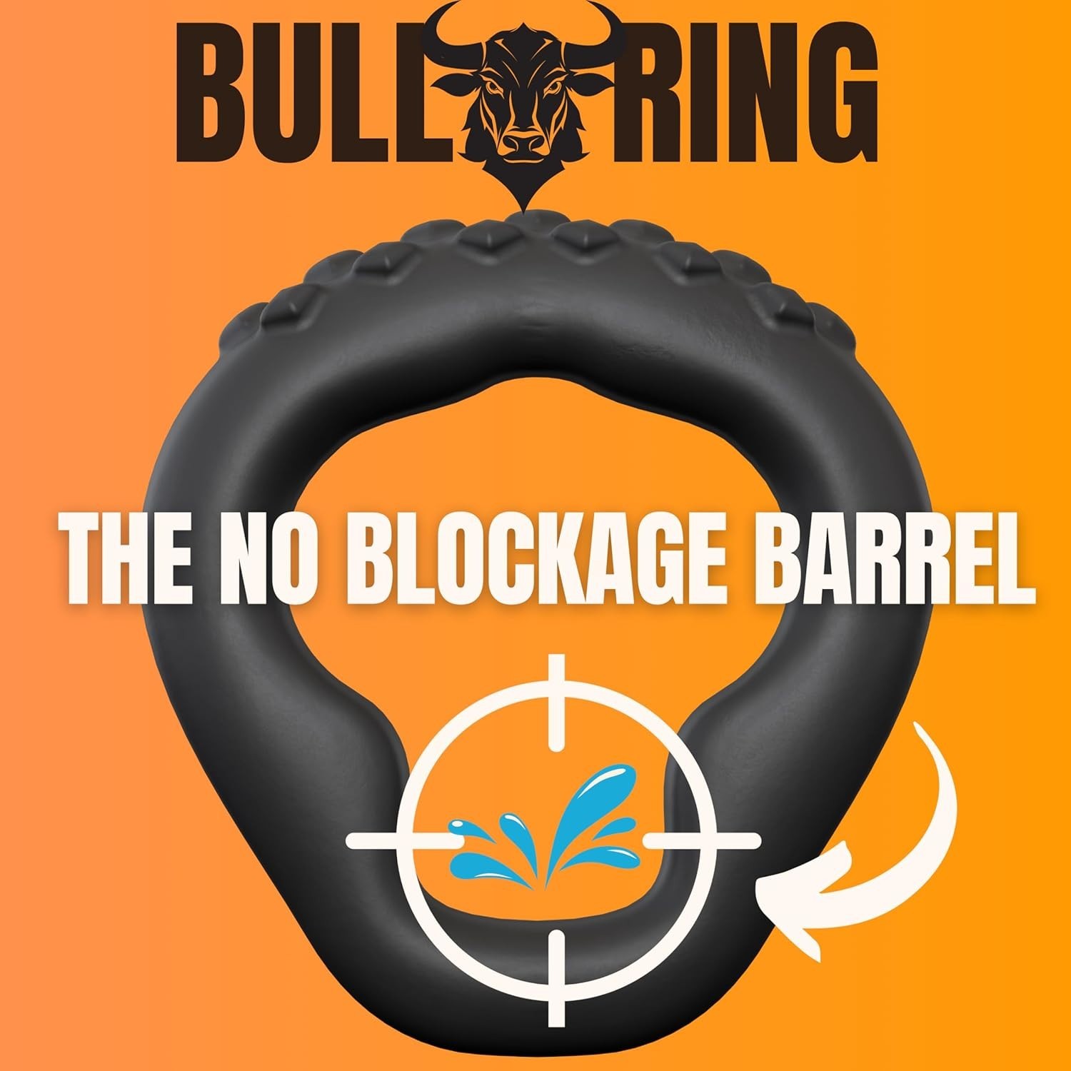 BULLRING GET MAX Size & Stamina Ring – 6 Pressure Point Design