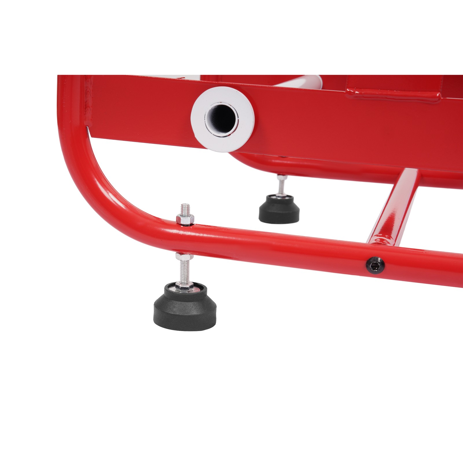 Cable Holder Spool Cart with 10 Rods Multiple Axle Wire Spool Rack Dispenser Red