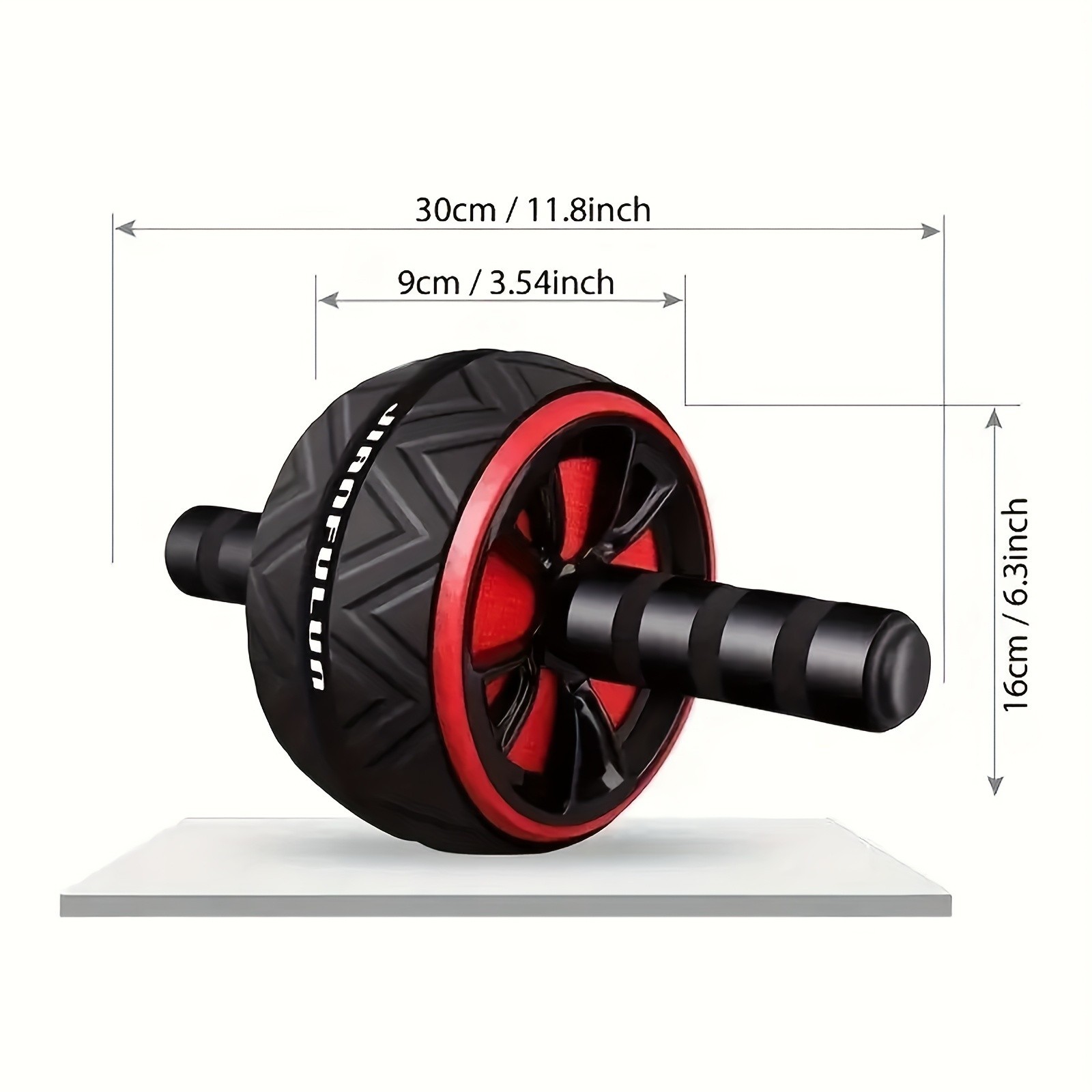 Stainless Steel Ab Roller Core & Chest Muscle Training Wheel