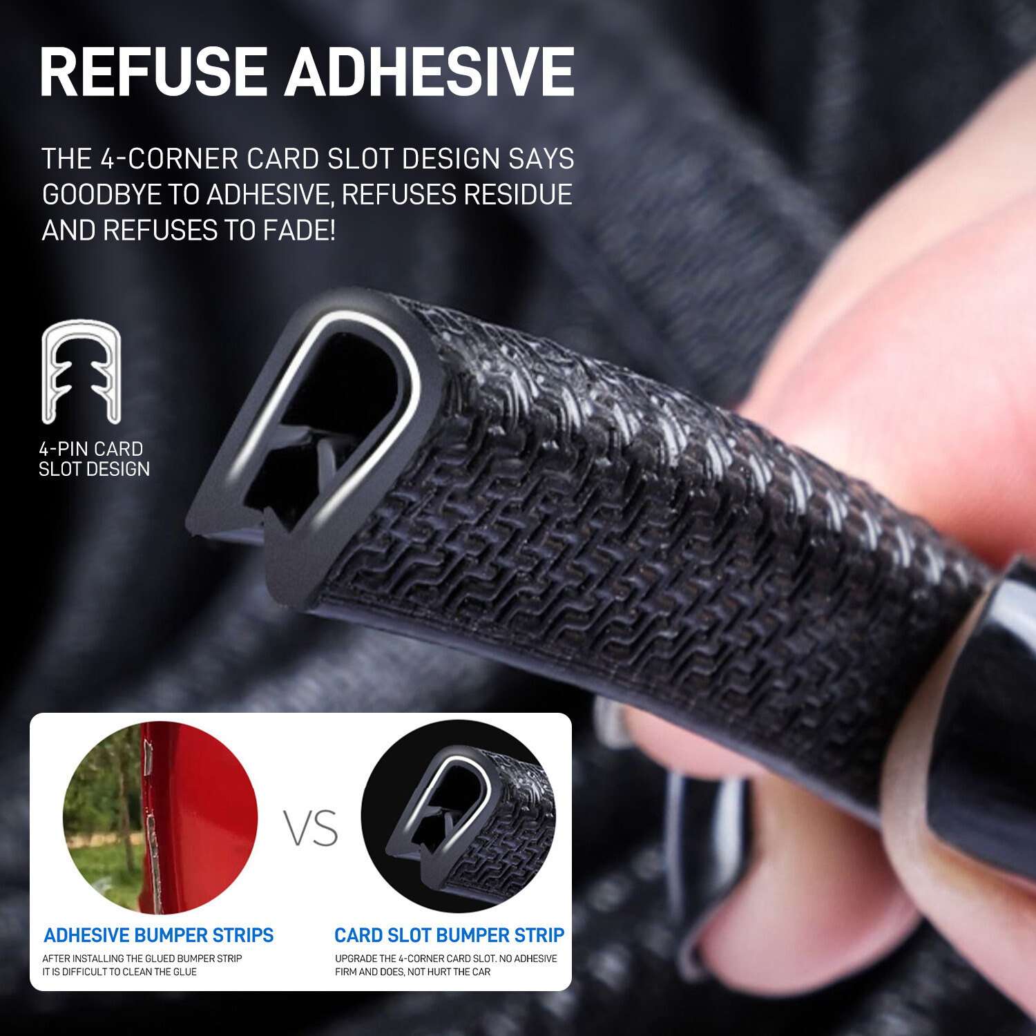 20ft U Shape Car Door Edge Guard Molding Trim Rubber Edge Strip Seal Protector