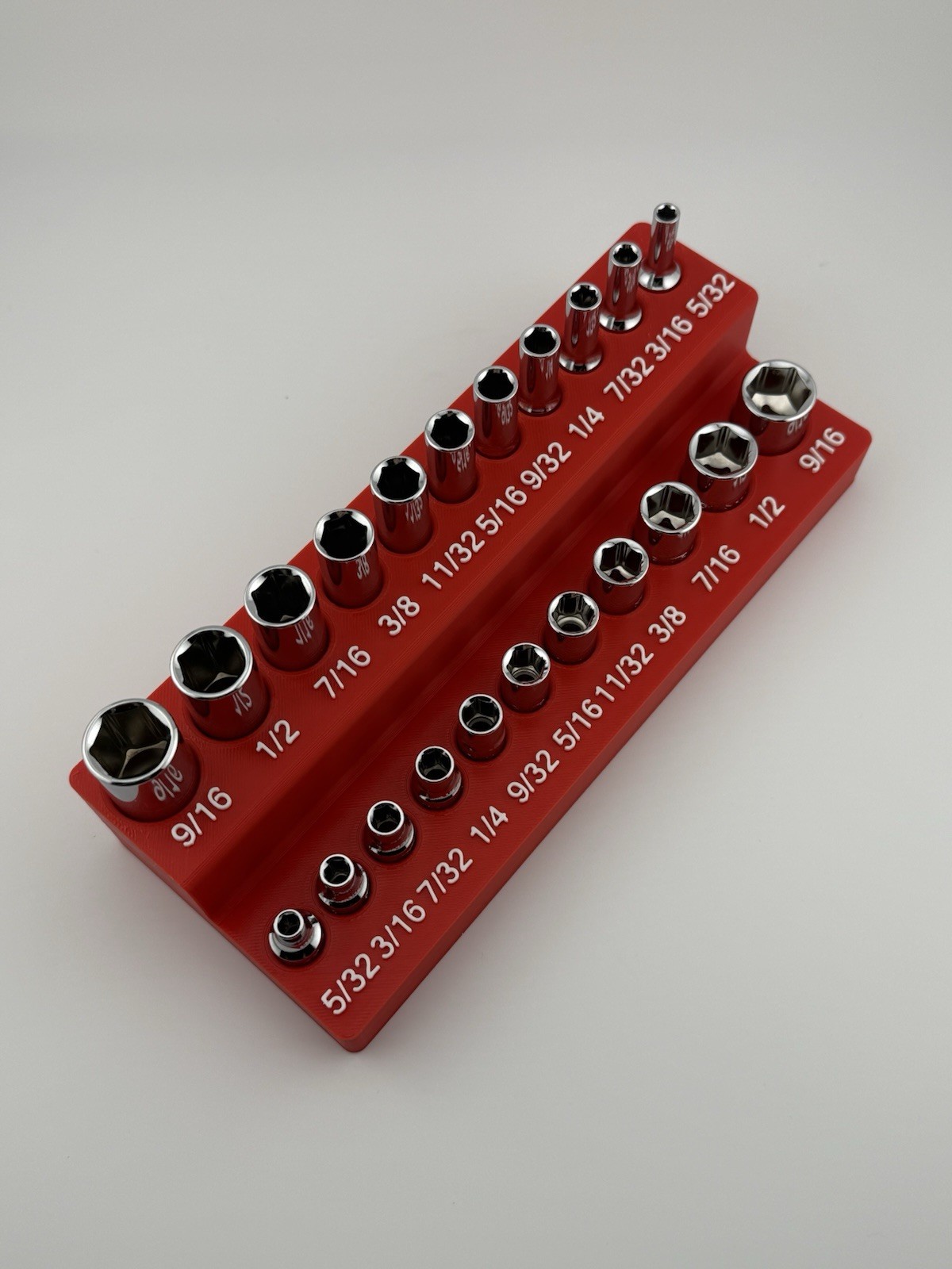 Harbor Freight Quinn 1/2", 3/8" & 1/4" Master Socket Set Organization Bins