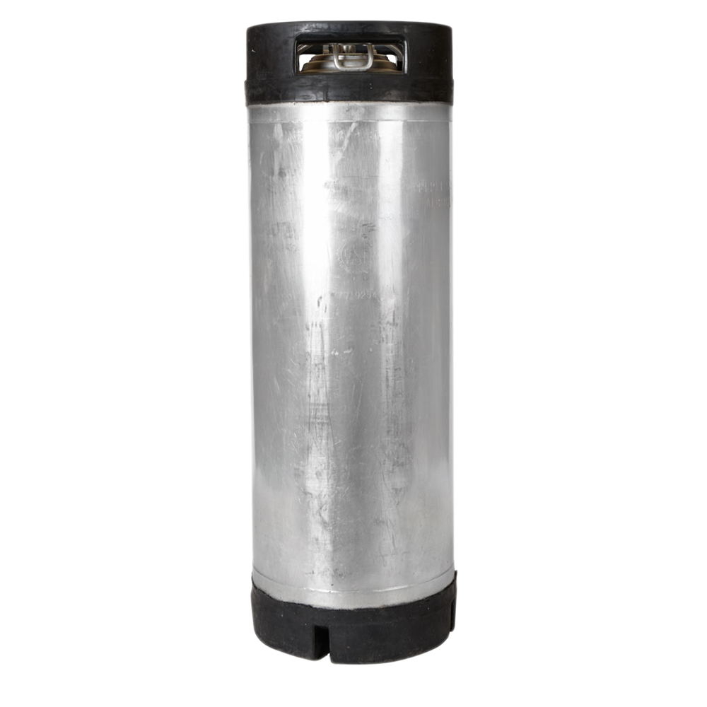Reconditioned 5 Gallon Ball Lock Dual Handle Keg with Built In Pressure Relief