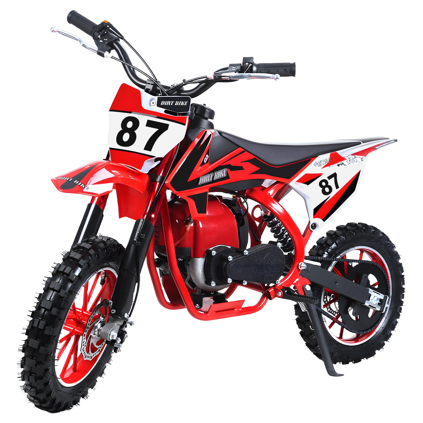 49cc 4-Stroke Kids Dirt Bike Gas-Powered Off-Road Motorcycle Mini Pocket Bike US