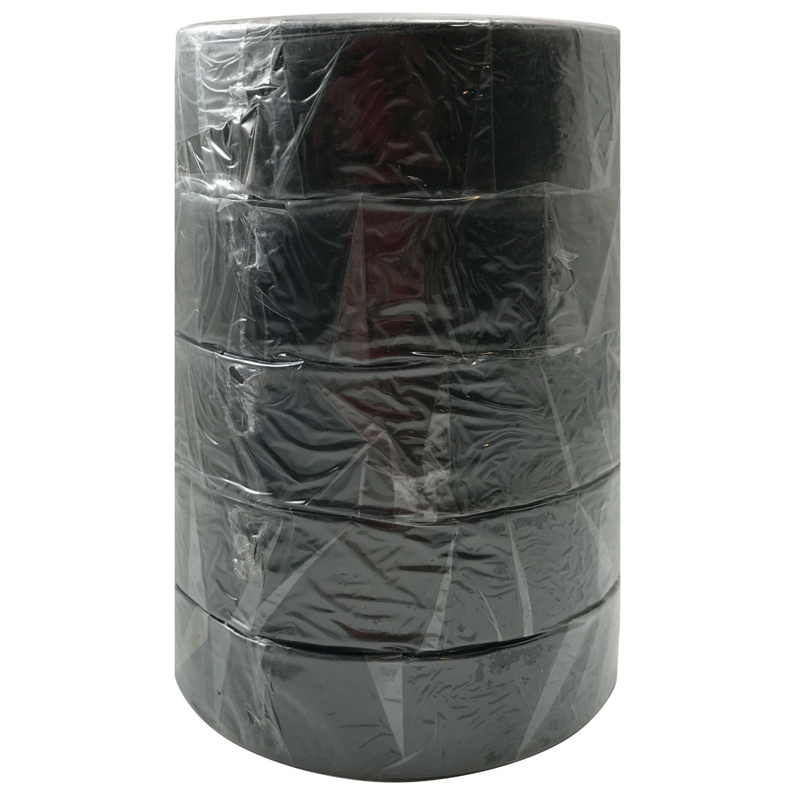 Black Heat Shrink Tape 1" x 180' (60 Yards) x .13 MM - Choose 1 Roll or 5 Sleeve